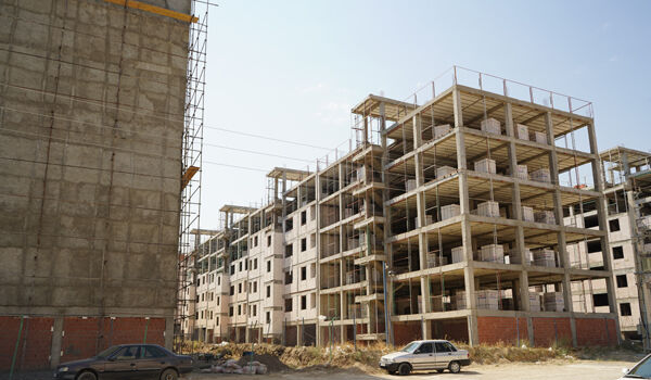 تامین بتن مسکن ملی شهید سلیمانی اردبیل